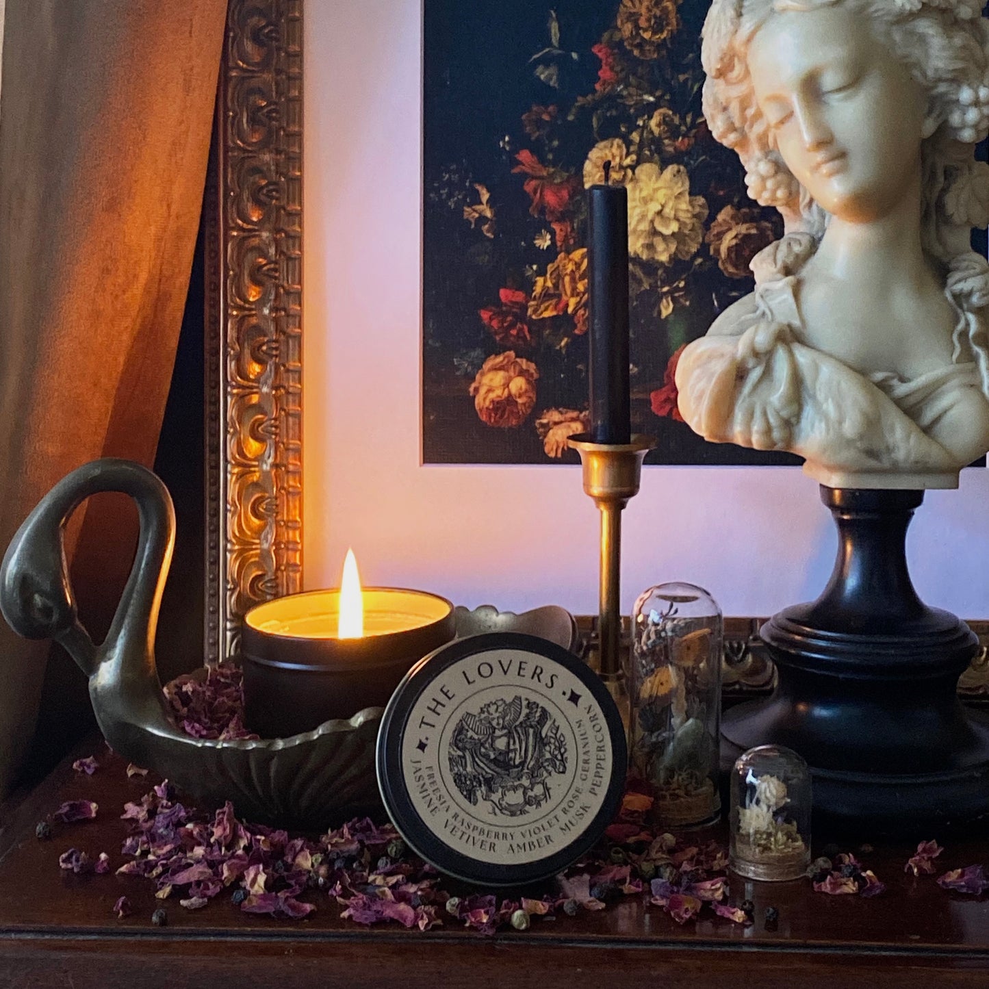 The Lovers Tarot Soy Candle