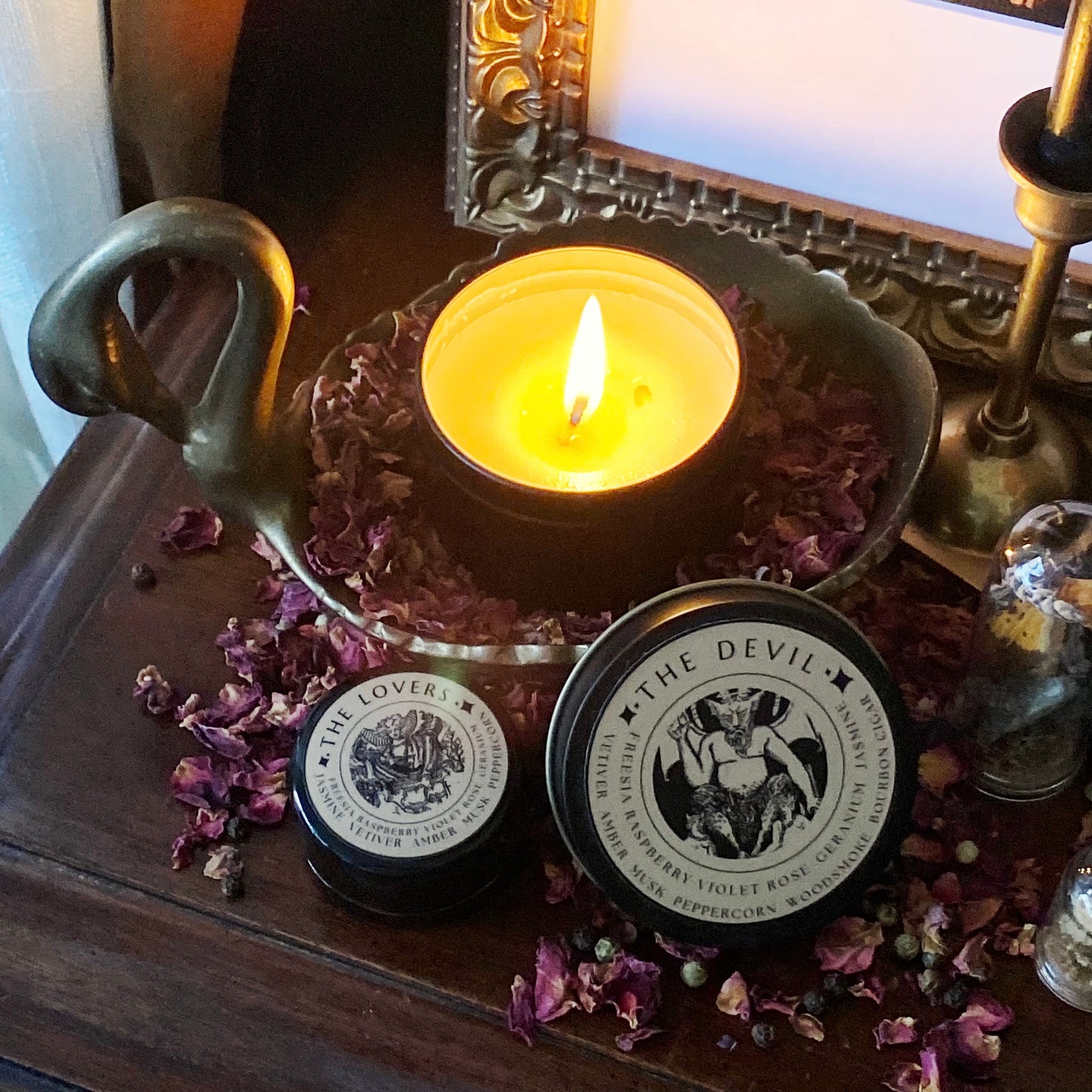 The Devil Tarot Soy Candle