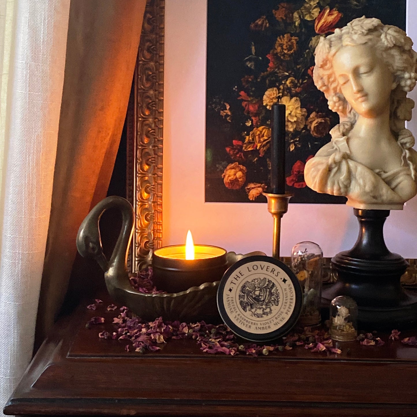 The Lovers Tarot Soy Candle