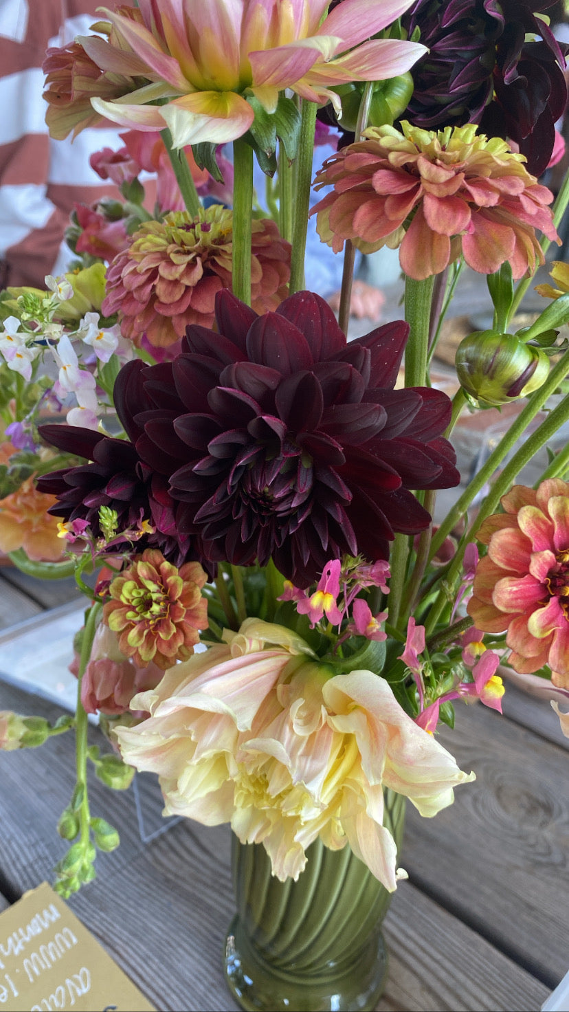 Medium Single Bouquet- Fresh Cut Local & Seasonal Flower Bouquets