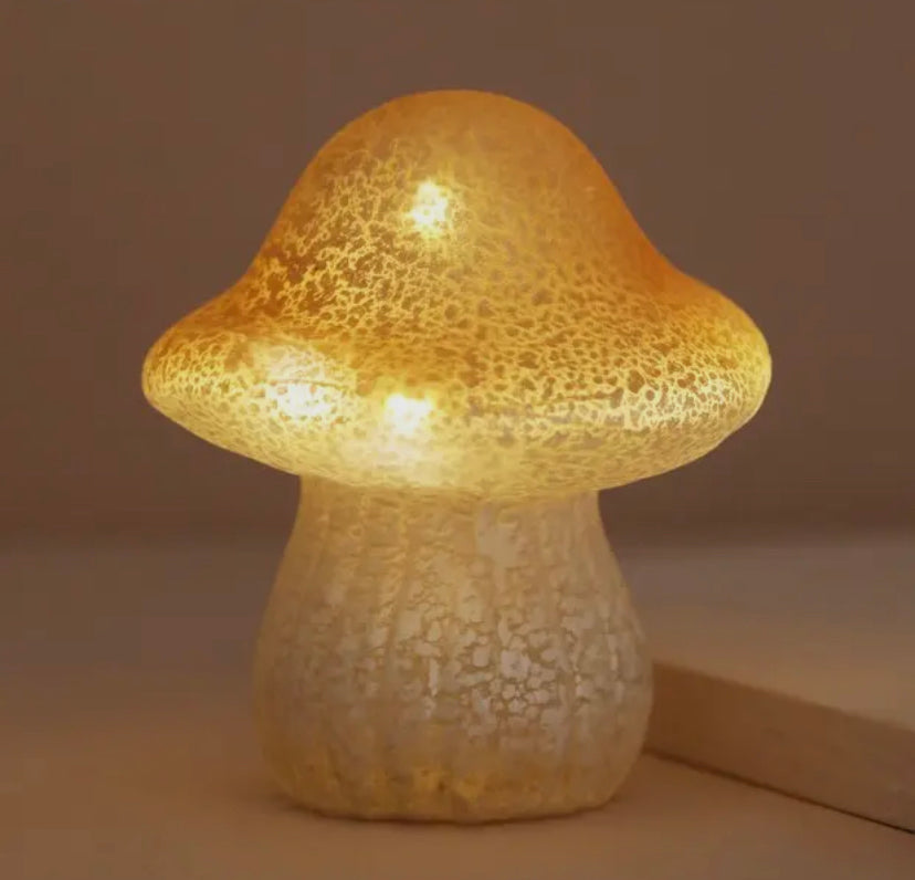 Glass Mushroom Light
