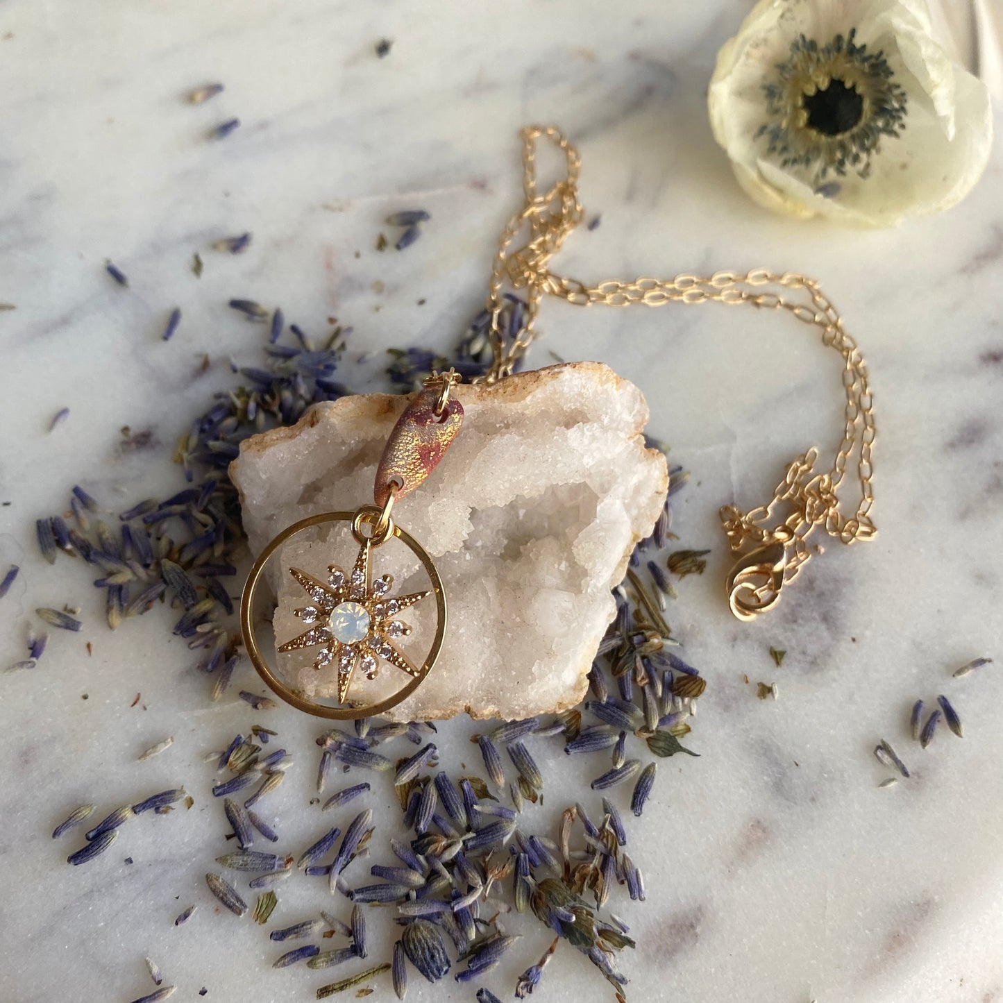North Star Gold Necklace