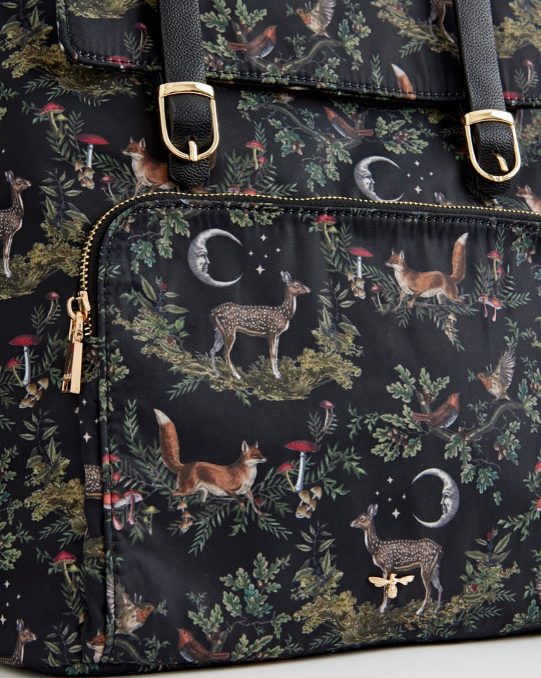 A Night’s Tale Backpack - Woodland at Midnight