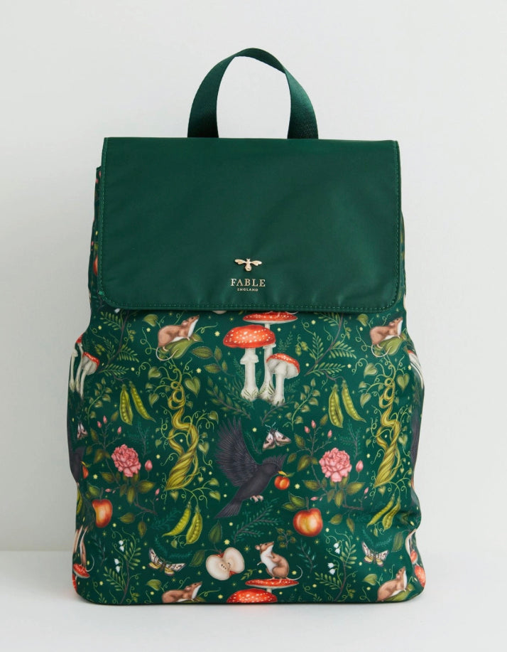 Into the Woods Green Backpack