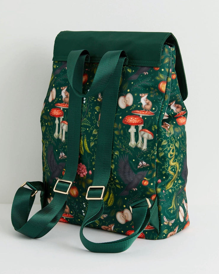 Into the Woods Green Backpack