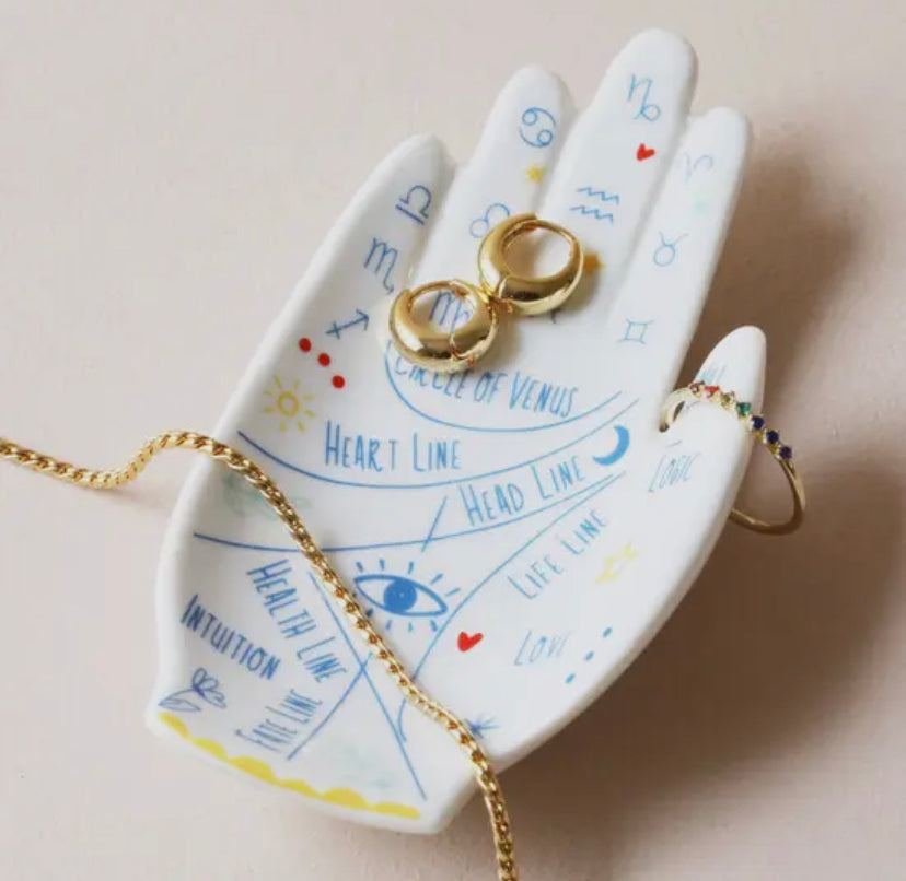Palm Reading Trinket Dish