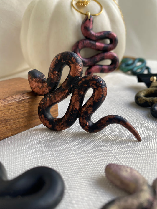 Custom Handmade Clay Snakes