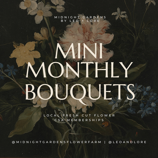 2024 Monthly Bouquet Subscriptions - Mini Bouquets