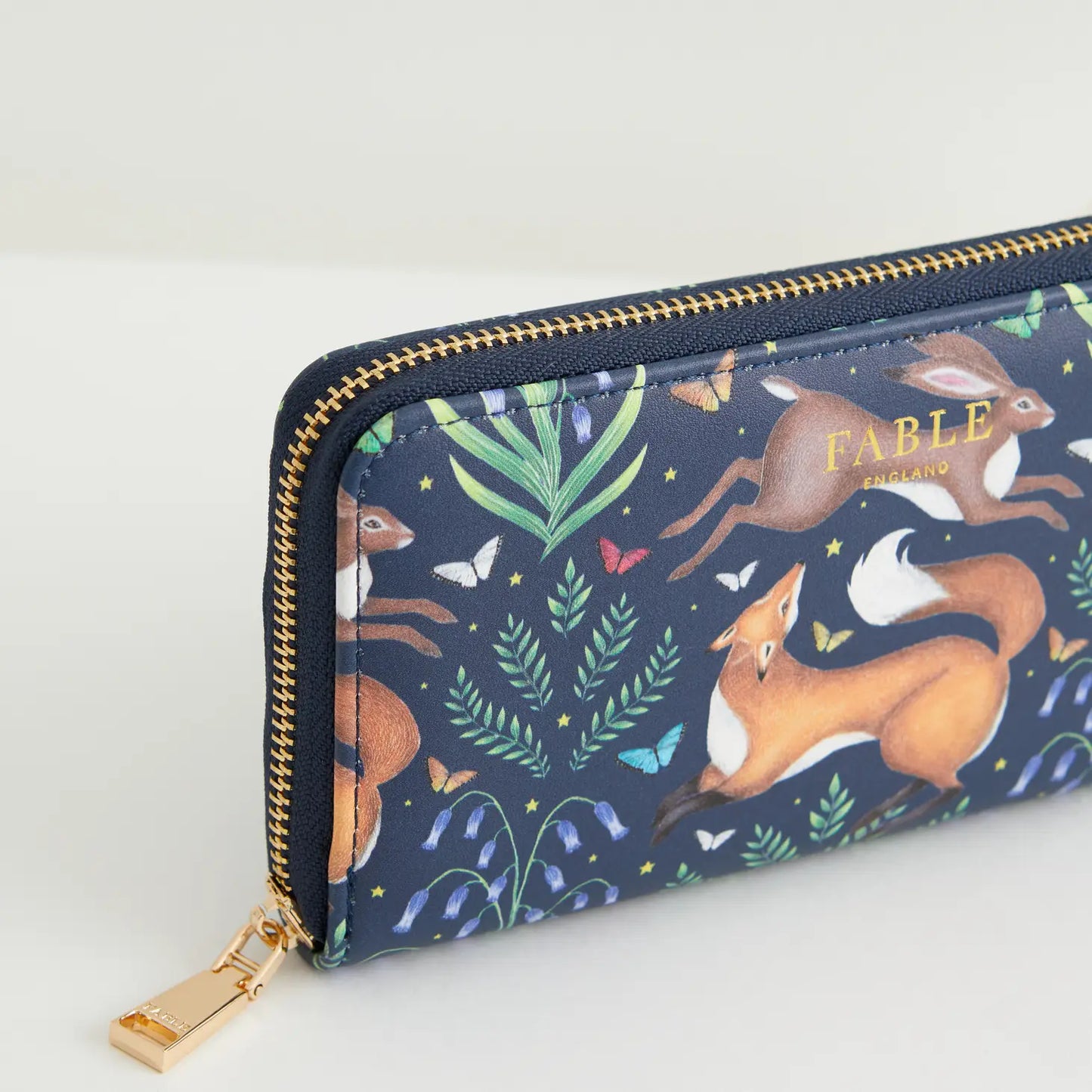 Catherine Rowe’s Large Fox & Rabbit Wallet