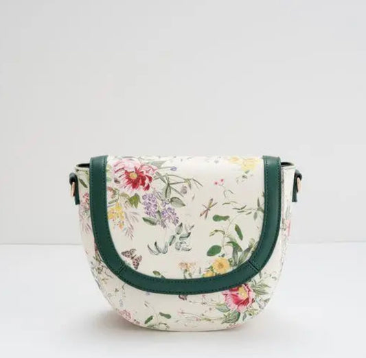 Emily Saddle Bag Blooming Full Color